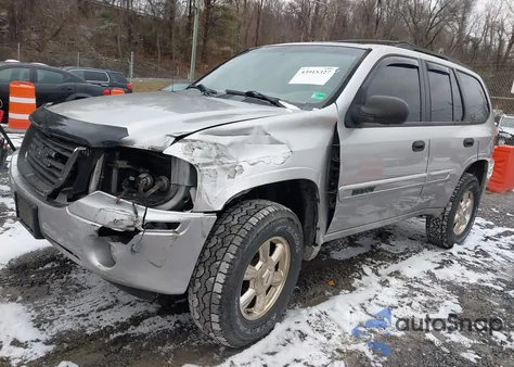 2004 GMC Envoy Sle из США, поврежденный, VIN 1GKDT13S642367348